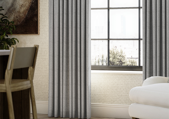 Roslin (Blackout), Koala Grey - Made to Measure Curtains - Image 5